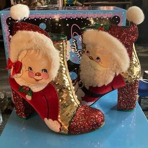 Irregular Choice Santa’s Little Helper boots.